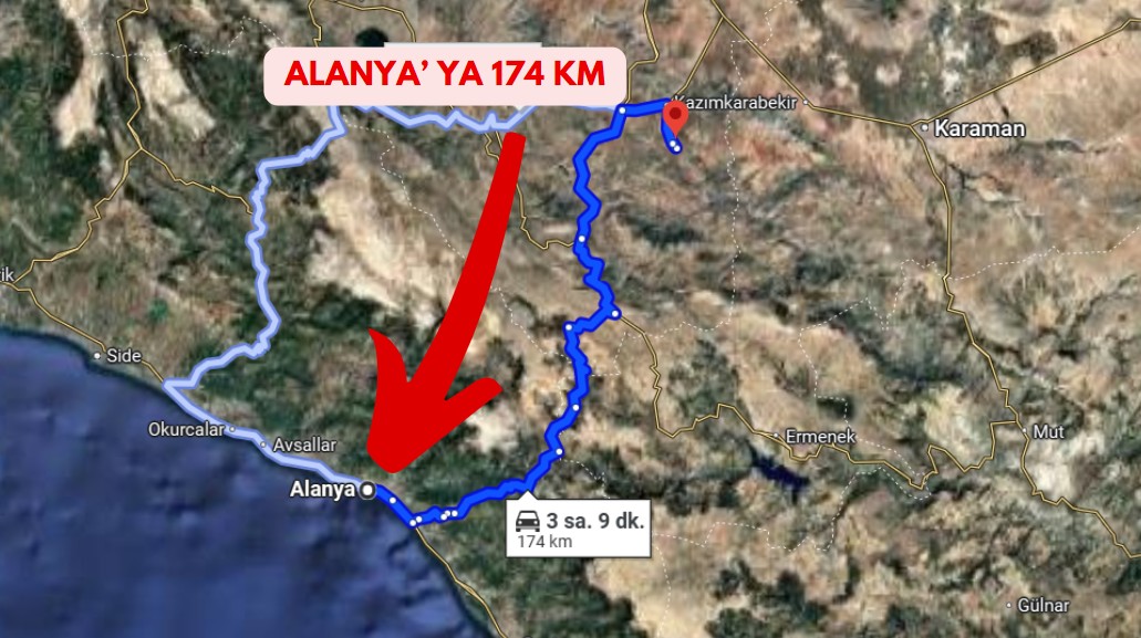 KONYA GÜNEYSINIR KAYAAĞZI 4.477M² TARLA SATILIKTIR - KONYA GÜNEYSINIR fotoğraf 6
